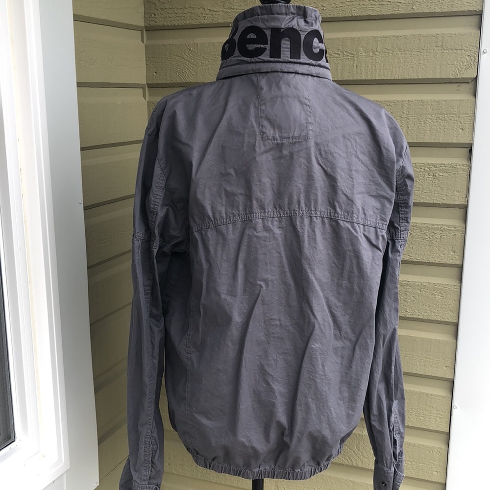 Bench Ladies Jacket Spring/Fall Grey Size XL Soft Cotton Excellent Condition